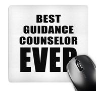 3dRose mp_223099_1 8" x 8" Best Guidance Counselor Ever Mouse Pad