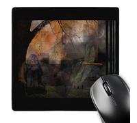 3dRose mp_22330_1 8 x 8-Inch Dream Bearers Dream Dreaming Dreamscape Dragonfly Mythology Animals Myth PowerAnimal Mystic Mouse Pad