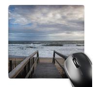 3dRose mp_231428_1 8" x 8" North Carolina Outer Banks National Seashore Kitty Hawk Mouse Pad