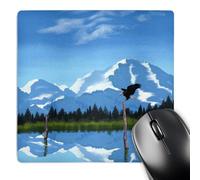 3dRose mp_27401_1 8 x 8-Inch Mount McKinley Alaska Mouse Pad