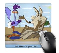 3dRose mp_2803_1 8 x 8-Inch Coyote Sues Acme Mouse Pad