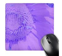 3dRose mp_32618_1 8 x 8-Inch Amethyst Sunflower Art Flowers Designs Inspired by Nature Mouse Pad