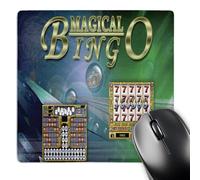 3dRose mp_32882_1 8 x 8-Inch Bingo Magical Mouse Pad