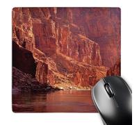 3dRose mp_33021_1 8 x 8-Inch Grand Canyon Colorado River Mouse Pad