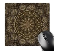3dRose mp_42076_1 8 x 8-Inch Stylish Treasure Eye Ring Kaleidoscope Gift Mouse Pad