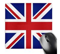 3dRose mp_4558_1 8 x 8-Inch United Kingdom Flag Mouse Pad