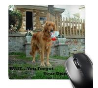 3dRose mp_54614_1 8 x 8 Golden Retriever to The Rescue Mouse Pad