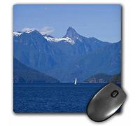 3dRose mp_70768_1 8 x 8-Inch Desolation Sound, British Columbia, Canada-Cn02 Dpb0071 - Douglas Peebles Mouse Pad