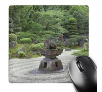 3dRose mp_76380_1 8 x 8-Inch Zen Garden, Kyoto, Japan-As15 Ste0229 - Shin Terada Mouse Pad