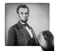 3dRose mp_77397_1 8 x 8-Inch Abraham Lincoln Stereoview Card Mouse Pad