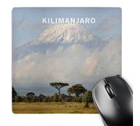 3dRose mp_80784_1 8 x 8-Inch Africas Mount Kilimanjaro Mouse Pad
