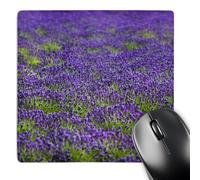 3dRose mp_81447_1 8 x 8-Inch Lavender Field in The Drome, Provence, France - Eu09 Dbn0681 - David Barnes Mouse Pad