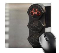 3dRose mp_82276_1 8 x 8-Inch The Netherlands, Amsterdam. Traffic Light - Eu20 Cmi0129 - Cindy Miller Hopkins Mouse Pad