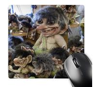 3dRose mp_82358_1 8 x 8-Inch Norway, Honningsvag, North Cape, Trolls - Eu21 Cmi0084 - Cindy Miller Hopkins Mouse Pad