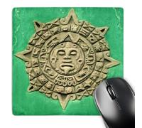 3dRose mp_86536_1 8 x 8-Inch Guatemala, Antigua. Mayan Calendar Adorns Facade - Sa10 Kwi0002 - Kymri Wilt Mouse Pad