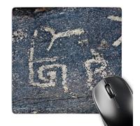 3dRose mp_88031_1 8 x 8-Inch Arizona, Petroglyphs at Taliesin West - Us03 Mde0030 - Michael Defreitas Mouse Pad