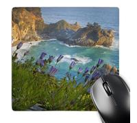 3dRose mp_88300_1 8 x 8-Inch Mcway Falls, Julia Pfeiffer Burns Sp, California - Us05 Cha0069 - Chuck Haney Mouse Pad