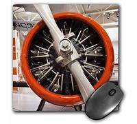 3dRose mp_90512_1 8 x 8-Inch Weddel-Williams Air Racing Museum, Aviation - Us19 Wbi0320 - Walter Bibikow Mouse Pad