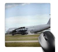 3dRose mp_97140_1 8 x 8-Inch Air Force, C-5A Galaxy, Cargo Aircraft, Aviation - Us50 Bfr0070 - Bernard Friel Mouse Pad