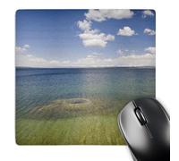 3dRose mp_97384_1 8 x 8-Inch Wyoming, Yellowstone Np, Fishing Cone Geyser - Us51 Jwi0075 - Jamie and Judy Wild Mouse Pad