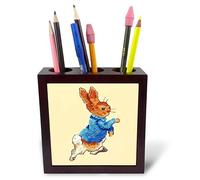 3dRose Peter Rabbit - Tile Pen Holder, 5-inch (ph_932_1)