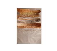 3dRose Towel, Image of Trend Gold Copper Strokes on Shiny Gold Elegant Texture