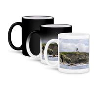 3dRose USA. Washington, Tatoosh Island, Sea Kayakers - US48 GLU0332 - Gary Luhm 11oz Magic Transforming Mug