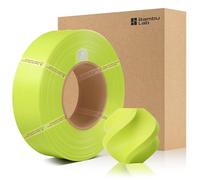 3DTOOLS Bamboo 1.75MM PLA Basic Refill Filament High Toughness High Speed &Easy Printing Eco Friendly with RFID for Bambu Lab A1,A1MINI,X1,P1 AMS 1KG +/- 0.03mm (Without Spool) Apple Green 10503