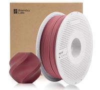 3DTOOLS Bamboo Original 1.75MM PLA-CF Carbon Filament with RFID High Accuracy for Assembly Parts for Bambu Lab X1,P1 P2S,H2D AMS 3D Printer (Burgundy Red (14200))
