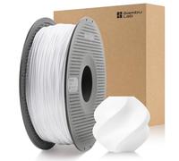 3DTOOLS Bamboo Original TPU 90A 1.75MM Filament Exceptional Wear Resistance for Lasting Performance with RFID for Bambu Lab A1,A1MINI,X1,P1 AMS 1KG +/- 0.03mm AMS HT Compatible (White 51105)