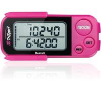 3DTriSport Walking Pedometer with Clip & Strap, Step Counter. | Accurate Activity Tracker, 30-Day Memory, Calorie Counter, eBook Included Easy to Use for Kids, Men, Women, Adult & Seniors.