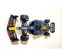 3Dudes & Dad Horizontal Wall Mount Display Bracket compatible with LEGO® Technic Oracle Red Bull Racing RB20 F1 Car - Custom Designed Storage Hook for Set 42206 - Supplied With Mounting Hardware
