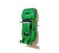 3Dudes & Dad Wall Mount Compatible with LEGO® Technic Porsche 911 GT3 R Rexy AO Racing Car 42224 - Perfect-Fit Model Display Bracket - Secure & Robust - Easy Installation with Supplied Fixings