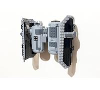 3Dudes & Dad Wall Mount Display Bracket Compatible with Lego® Star Wars TIE Bomber - Custom Designed Storage Hook for Set 75347-3D Printed Plastic - Supplied with Mounting Hardware