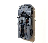 3Dudes & Dad Wall Mount Display Bracket compatible with LEGO® Technic Koenigsegg Jesko Absolut Grey Hypercar - Custom Storage Hook for Set 42173 - 3D Printed Plastic - Supplied With Mounting Hardware