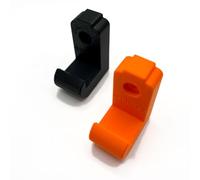 3Dudes & Dad Wall Mount Display Bracket compatible with LEGO® Technic Porsche GT3 RS - Custom Designed Storage Hook for Set 42056 - 3D Printed Plastic - Supplied With Mounting Hardware