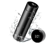 3E Choice Flask for Hot Drink Cold Smart Flask with Temperature Display Stainless Steel Baby Flasks for Boiled Water for Baby Bottles Insulated Flasks Coffee - Milk Tea Travel Mug 500ml