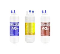 3EA Compatible Replacement Water Filter Set for Coway CP-07BRO, CP-07BLO, CP-07BUO, CHP-06DL, CHP-210L, CHP-210N, CHP-260L, CHP_270L, CHPI-280L, CP-07PL, CP-210L, P-07CL, P-220L