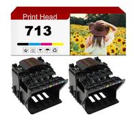 3ED58A Print Head 713 Printhead Compatible For HP T210 T230 T250 T630 T650 Printers 2 pack