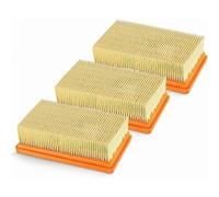 3er-pack Ersatz-krcher-flachfaltenfilter Mv4 Mv5 Mv6 Wd4 Wd5 Wd6, Wd4p Wd5p Wd6p Nass- Und Trockensauger Ersetzt 2863-005.0