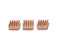 3er passive heatsink made of copper in various sizes for Raspberry Pi B + B And Pi 2 Model B to stick (copper)
