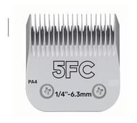 3F 4F 5F 7F 9# 10# 30# 40# 50# A5 Pet Dog Clipper Blade，Compatible For Andis，Compatible For Oster ，Compatible For Wahl(5FC-6.3mm)