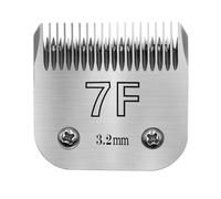 3F,4F,5F,7F,9#,10#,30#,40#,50# Detachable Pets Dogs Clipper Blade A5，Compatible For Andis ，Compatible For AGC，Compatible For Oster ，(7F-3.2mm)