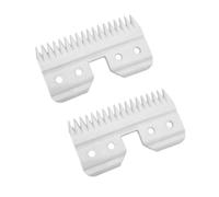 3F,4F,5F,7F,9#,10#,30#,40#,50# Detachable Pets Dogs Clipper Blade ，Compatible For Andis，Compatible For AG，Compatible For AGC(2pcs Ceramic blade)