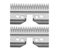 3F 4F 5F 7F 9# Professional Pet Clipper Blade A5 Blade ，Compatible For Andis ，Compatible For Oster Clippers Pet Clippers Ceramic Blade(2pcs Steel Blade)
