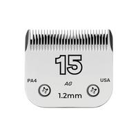 3F 4F 5F 7F 9# Professional Pet Clipper Blade A5 Blade ，Compatible For Andis ，Compatible For Oster Clippers Pet Clippers Ceramic Blade(15-1.2mm)