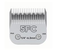 3F 4F 5F 7F Pet Clipper Blade Replacement A5 Blade ，Compatible For Andis， AG AG2 AGCC AGC2 MBG Series Animal Clippers(5FC-6.3mm)