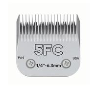 3F 4F 5F 7F Professional Pet Clipper Blade Replacement A5 Blade Fit Most ，Compatible For Andis， AG AG2 AGCC AGC2 MBG Series Animal Clippers Hair Clipper Parts(5FC-9.5mm)