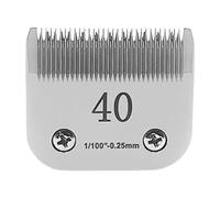 3F 4F 5F 7F Professional Pet Clipper Blade Replacement A5 Blade Fit Most ，Compatible For Andis， AG AG2 AGCC AGC2 MBG Series Animal Clippers Hair Clipper Parts(40-0.25mm)