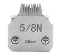 3F 4F 5F 7F Professional Pet Clipper Blade Replacement A5 Blade Fit Most ，Compatible For Andis， AG AG2 AGCC AGC2 MBG Series Animal Clippers Hair Clipper Parts(5.8N-0.8mm)